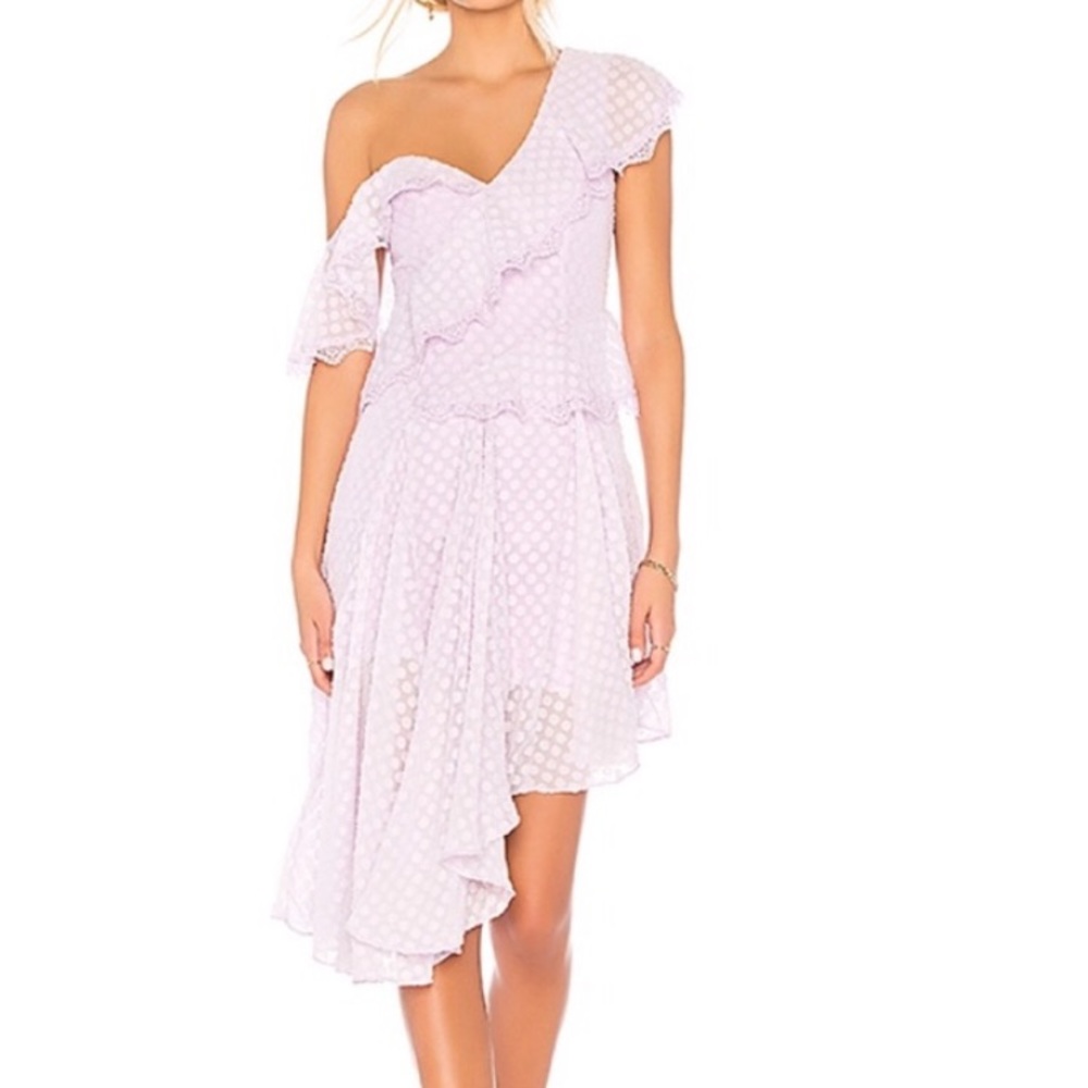Bardot Women's Ruffle One-Shoulder Dress